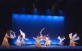 Dancers of the Ballet Folklorico de Mexico in Charreada