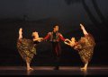 Amber Hunt, Yonah Acosta and Adela Ramirez in the Spanish Dance