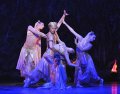 Zhanat Atymtayev and Chanttel Roulston, Tamarin Stott, Jennie Harrington and Jia Zhang in the Arabian Dance