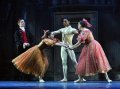 Court Master - Harry Price, Step Sister 2 - Alazne Lopez Extebarria, Prince - Mlindi Kulashe and Step Sister 1 - Gretel Palfrey
