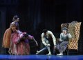 The Step Sisters watch as the Prince finds the owner of the Silver Slipper
