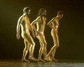 Sam Coren, Philip Hulford and Kim Kholman in Hofesh Shechters  barbarians