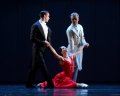 Konstantin Zverev - Count Vronsky,  Diana Vishneva - Anna Karenina and Viktor Baranov - Alexei Karenin