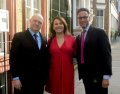 Graham Watts OBE, Arlene Phillips CBE, Kenneth Tharp OBE before the Awards