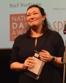 Caroline Miller - an emotional winner of the De Valois Award for Outstanding Achievement