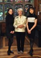 Patrons Mara Galeazzi, Lady Anya Sainsbury and Erina Takahashi