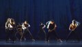 Members of the company in Jasmin Vardimons (in between)