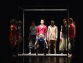Annie Edwards and members of the company in Sidi Larbi Cherkaouis Frame(d)