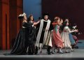Lady Montague - Juri Hiraoka, Lord Montague - Kevin D Bowles and artists of the company