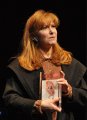 Debra Borraston accepting the Award on behalf of Yuan Yuan Tan (RAkU /San Francisco Ballet)