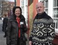Judy Lipsey with Jonathan Gray Edotor of The Dancing Times