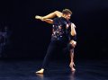 Jon Savage and Vanessa Kang in Patricia Okenwas Longing