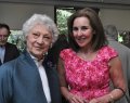 Dame Monica Mason with Yvonne Sherrington a Sponsor of an award in the Dance Section