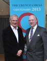 Sir Peter Wright with Graham Watts