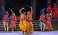 Sushant Pujari, Carol Furtado and members of the company