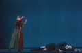 Sorella Englund as the witch and Ulrik Birkkjaer as James in La Sylphide