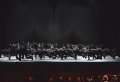 Student dancers from London Contemporary Dance School and Central School of Ballet in Crystal Pites Polaris