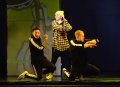 Mikey Ureta, Lucinda Wessels as Spinderella and Ryan Hughes